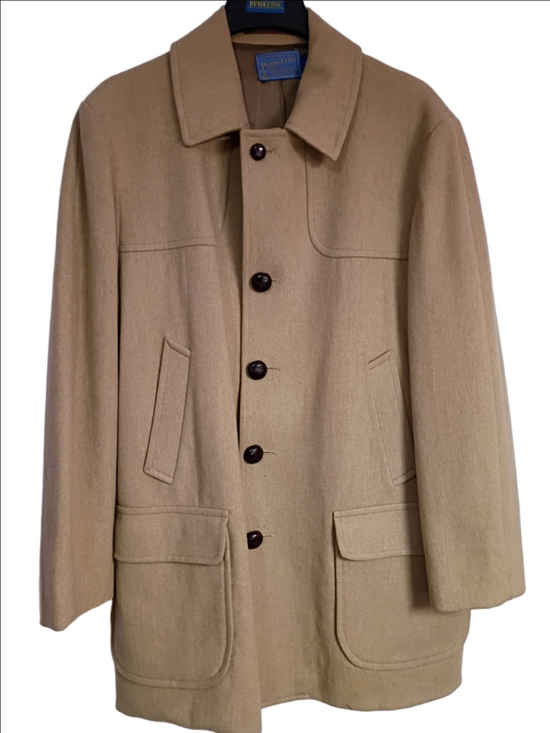 Pendleton Other - 60's Pendleton Men's Tan Wool Coat